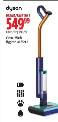 Canadian Tire Dyson Clean + Wash Hygiene offer