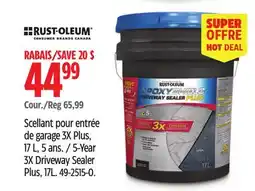 Canadian Tire RUST-OLEUM 5-Year 3X Driveway Sealer Plus offer