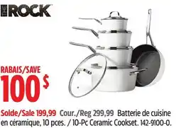 Canadian Tire The Rock 10-Pc Ceramic Cookset offer