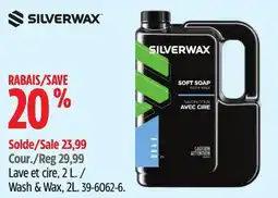 Canadian Tire Silverwax Wash & Wax offer