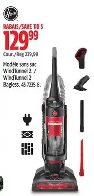 Canadian Tire Hoover WindTunnel 2 Bagless offer