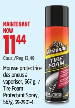 Canadian Tire Armor All Tire Foam Protectant Spray offer