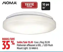 Canadian Tire LED Flush Mount Light offer