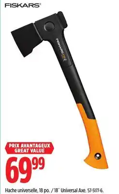 Canadian Tire 18˝ Universal Axe offer