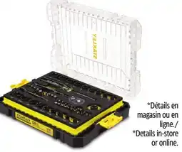 Canadian Tire STANLEY Black Chrome Socket Sets offer