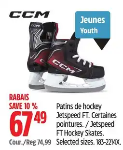 Canadian Tire CCM Jetspeed FT Hockey Skates offer