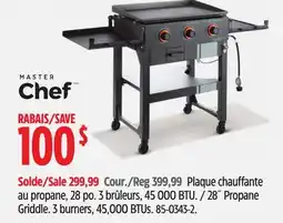 Canadian Tire MASTER CHEF 28˝ Propane Griddle offer