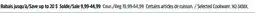 Canadian Tire Selected Cookware offer