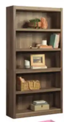 Canadian Tire Sauder Salted Oak Bookcase offer