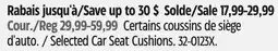 Canadian Tire Selected Car Seat Cushions offer