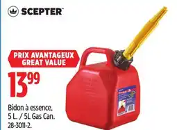 Canadian Tire Scepter 5L Gas Can offer