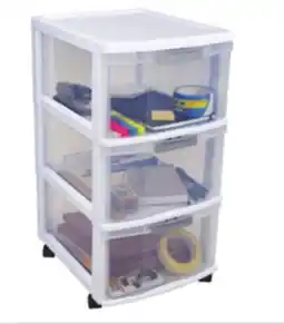 Canadian Tire Type A 3-Drawer Storage Tower with Wheels offer