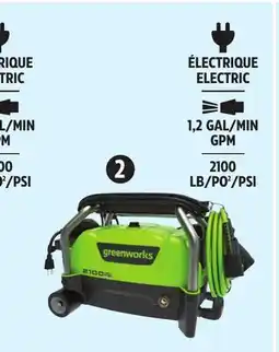 Canadian Tire Greenworks 13 Amp Universal Motor offer
