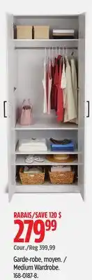 Canadian Tire Canvas Medium Wardrobe offer