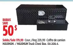 Canadian Tire MAXIMUM Truck Chest Box offer