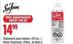 Canadian Tire SEAFOAM Motor Treatment offer