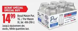 Canadian Tire Pur Mason XL Jar offer