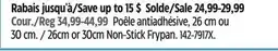 Canadian Tire Vida by Paderno 26cm or 30cm Non-Stick Frypan offer