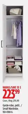 Canadian Tire Canvas Small Wardrobe offer