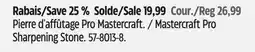 Canadian Tire Mastercraft Pro Sharpening Stone offer