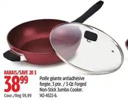 Canadian Tire Paderno 3-Qt Forged Non-Stick Jumbo Cooker offer