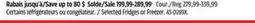 Canadian Tire Selected Fridges or Freezer offer