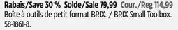 Canadian Tire MAXIMUM BRIX Small Toolbox offer