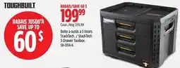Canadian Tire TOUGHBUILT StackTech 3-Drawer Toolbox offer