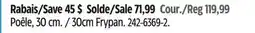 Canadian Tire Lagostina 30cm Frypan offer