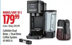 Canadian Tire Ninja Dual Brew Coffee System offer