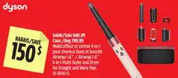 Canadian Tire Airwrap i.d. 6-in-1 Multi-Styler and Dryer for Straight and Wavy Hair offer