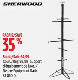 Canadian Tire SHERWOOD Deluxe Equipment Rack offer