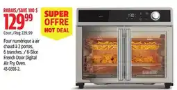 Canadian Tire 6-Slice French Door Digital Air Fry Oven offer