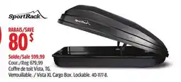 Canadian Tire SportRack Vista XL Cargo Box offer