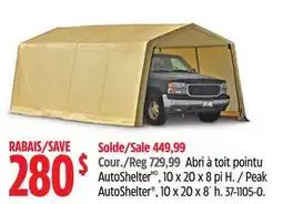Canadian Tire AutoShelter , 10 x 20 x 8´ h offer