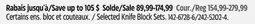 Canadian Tire Selected Knife Block Sets offer