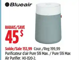 Canadian Tire Blueair Pure 511i Max Air Purifier offer