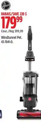 Canadian Tire Hoover Windtunnel Pet offer