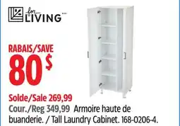 Canadian Tire Tall Laundry Cabinet offer