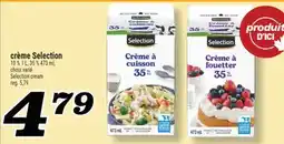 Marché Richelieu CRÈME SELECTION | SELECTION CREAM offer