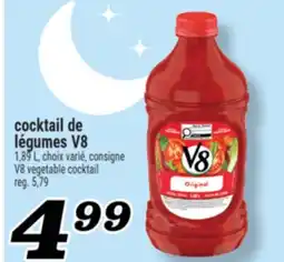 Marché Richelieu COCKTAIL DE LÉGUMES V8 | V8 VEGETABLE COCKTAIL offer