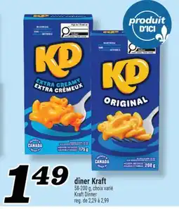 Marché Richelieu DÎNER KRAFT | KRAFT DINNER offer