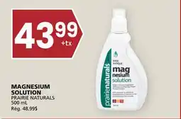 Rachelle-Bery Grocery PRAIRIE NATURALS MAGNESIUM SOLUTION offer