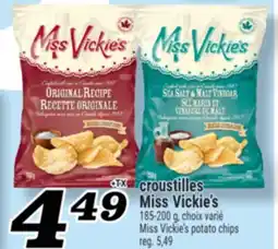 Marché Richelieu CROUSTILLES MISS VICKIE'S | MISS VICKIE'S POTATO CHIPS offer
