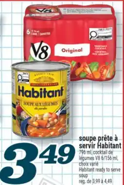 Marché Richelieu SOUP PRÊTE À SERVIR HABITANT | HABITANT READY TO SERVE offer