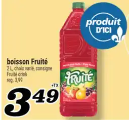 Marché Richelieu boisson Fruité | Fruité drink offer