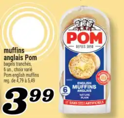 Marché Richelieu MUFFINS ANGLAIS POM | POM ENGLISH MUFFINS offer