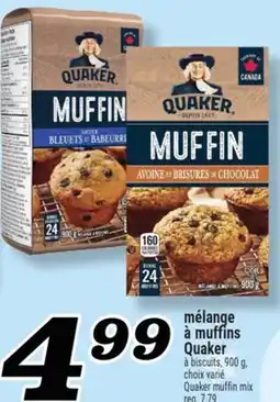 Marché Richelieu MÉLANGE À MUFFINS QUAKER | QUAKER MUFFIN MIX offer