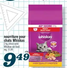 Marché Richelieu NOURRITURE POUR CHATS WHISKAS | WHISKAS CAT FOOD offer