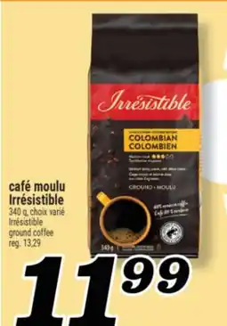 Marché Richelieu CAFÉ MOULU IRRÉSISTIBLE | IRRÉSISTIBLE GROUND COFFEE offer